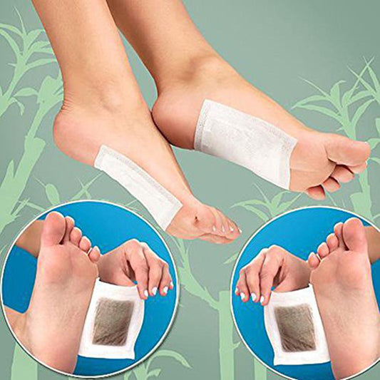 Patchs détox actifs pour les pieds - Solution efficace pour détoxifier votre corps pendant votre sommeil