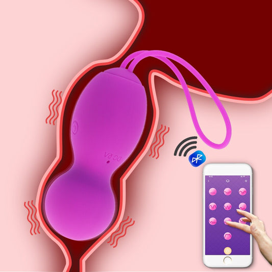 Vibromasseur Bluetooth Vaginal - Stimulation Ciblée du Point G