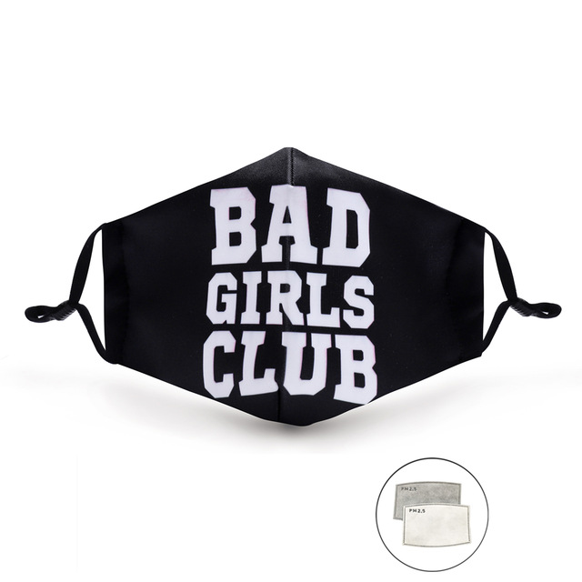Masque imprimé Bad Girls Club