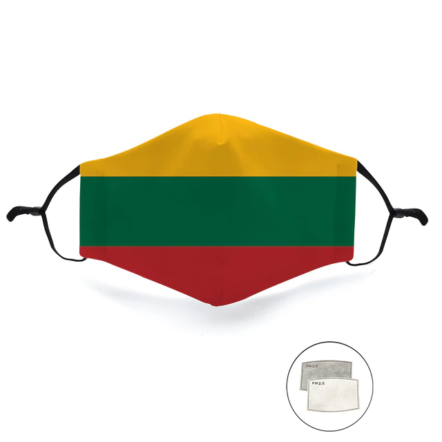 Masque imprimé Lituanie