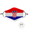 Masque imprimé Croatie