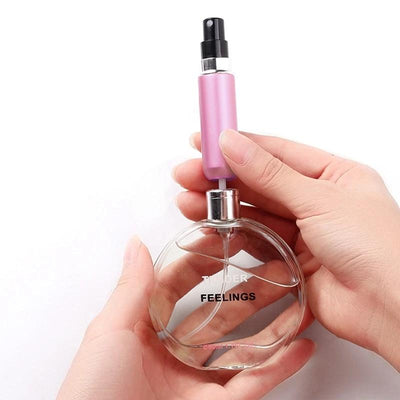 mini bouteille de parfum rechargeable