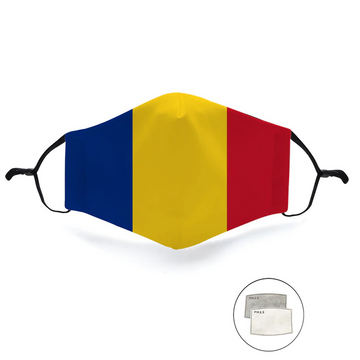 Masque imprimé Roumanie
