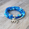 Bracelet motif elephant