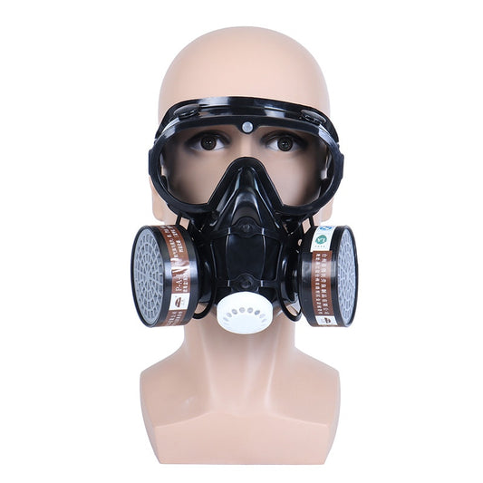 Masque de protection respiratoire avec lunette