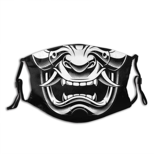 Masque imprimé Samourai