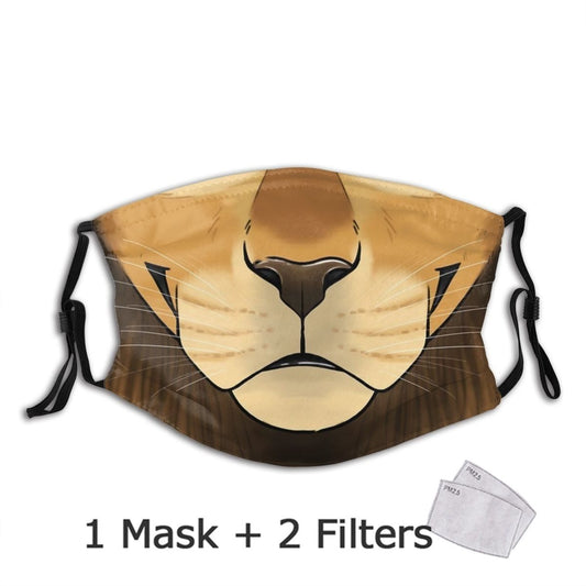 Masque filtre lion