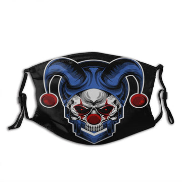 Masque anti covid clown