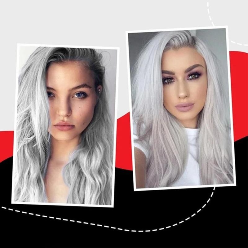 Coloration cheveux gris