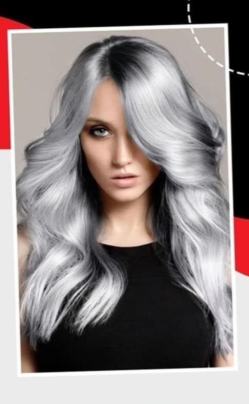 Coloration cheveux gris