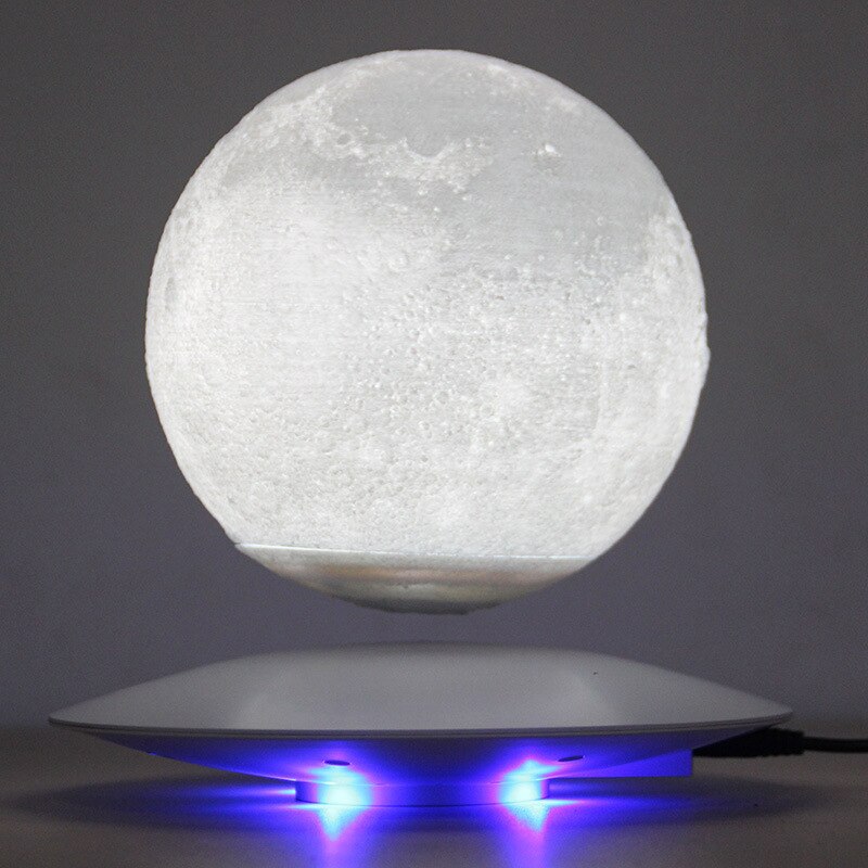 Lampe Lunaire 13,5 cm 3D à Lévitation Magnétique – Mon Enseigne
