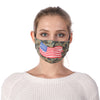 Masque imprimé lavable camouflage USA