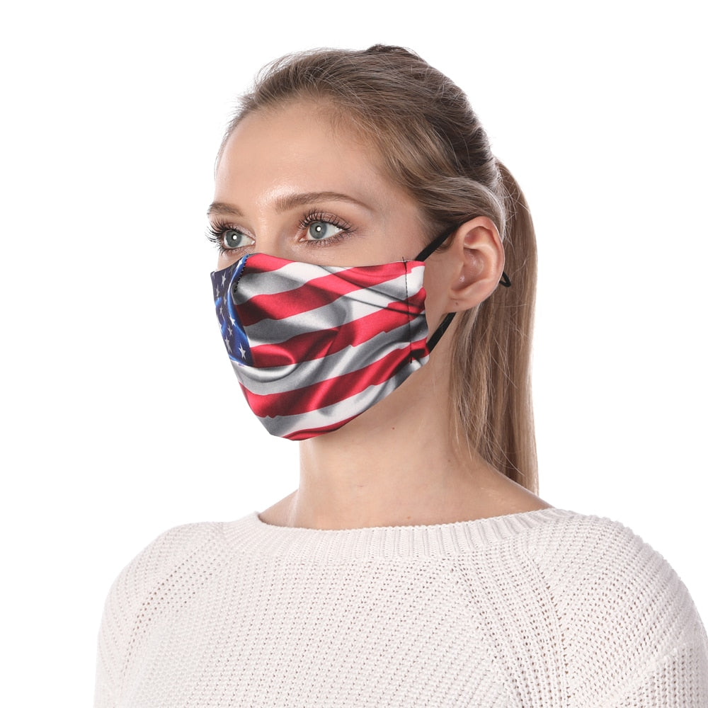 Masque imprimé Etats-Unis / USA