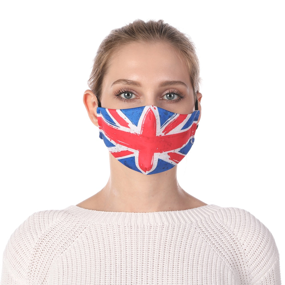 Masque imprimé Angleterre