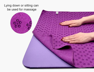 Serviette yoga antidérapante