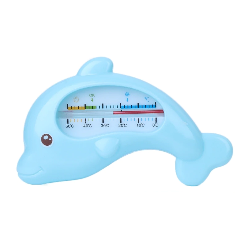 thermomètre de bain dauphin bleu