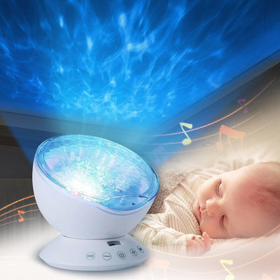 Veilleuse musicale projecteur bébé