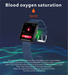 Montre tensiomètre connectée - Moniteur de Fréquence Cardiaque et d'Oxygène dans le Sang