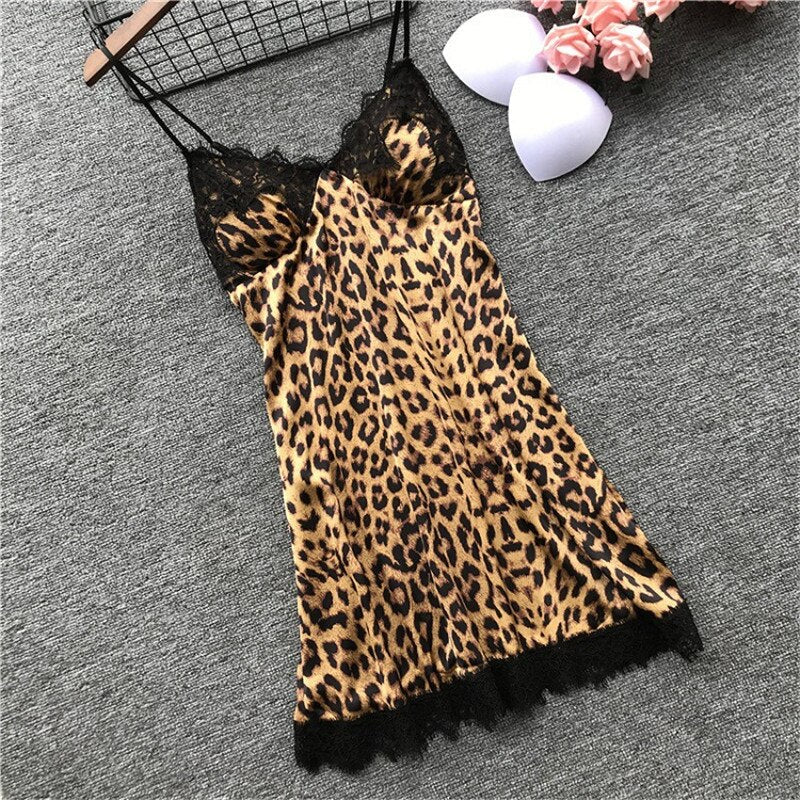 Nuisette sexy leopard