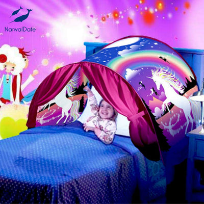 Tente licorne pour lit