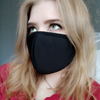 Masque de protection respiratoire noir