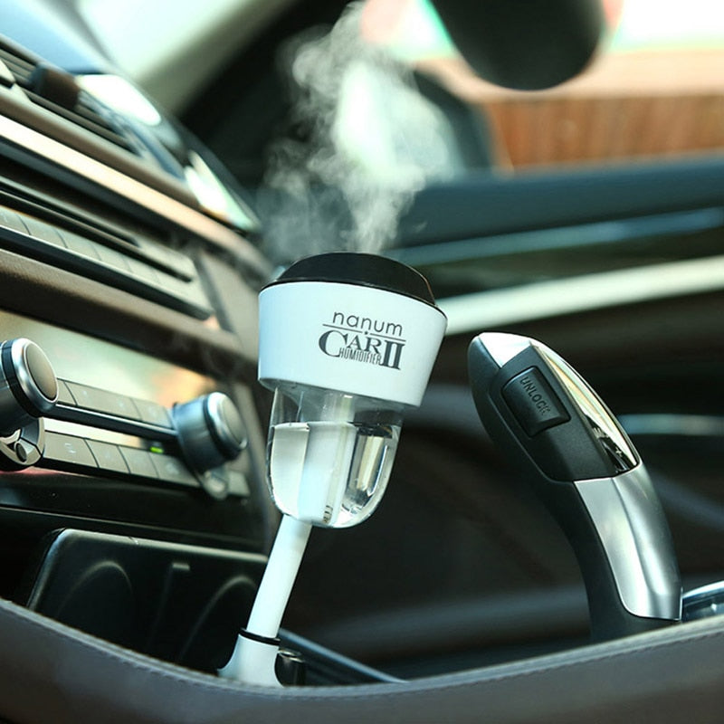 HIINST – diffuseur d'huiles essentielles et d'arôme de voiture,  désodorisant de luxe, Rechargeable par USB, diffuseur d'huile essentielle  sans eau