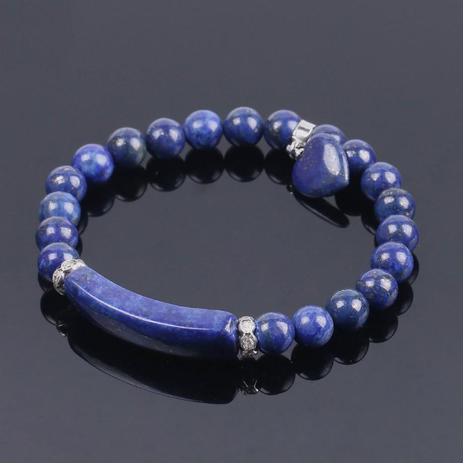Lapis lazuli bracelet femme