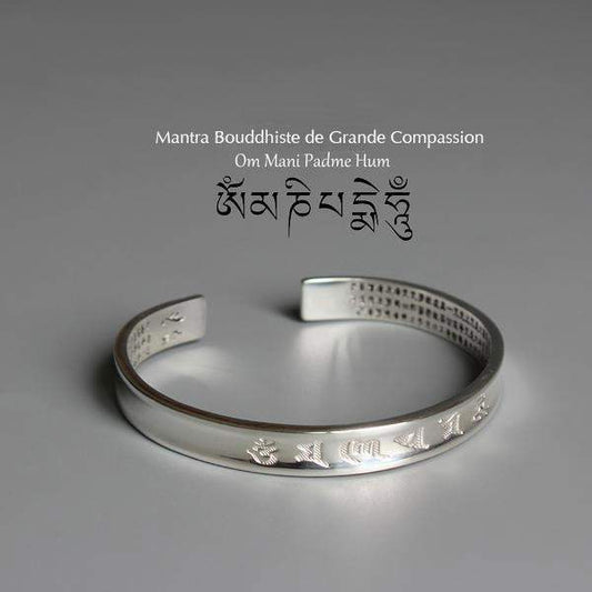 Bracelet mantra tibetain 