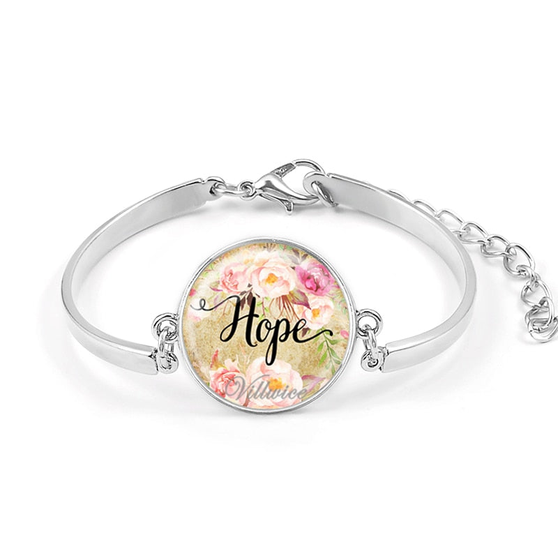 Bracelets d'amour, de foi, d'espoir et de rêve