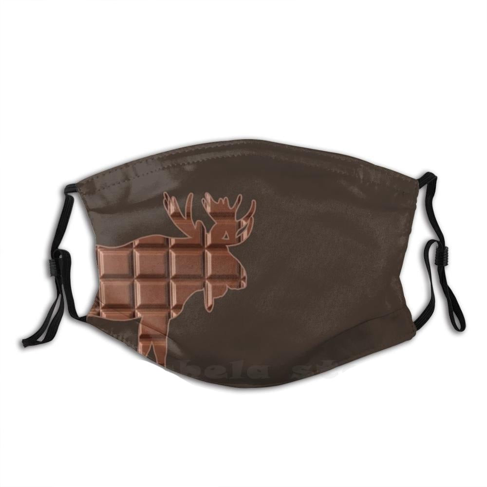 Masque protection chocolat