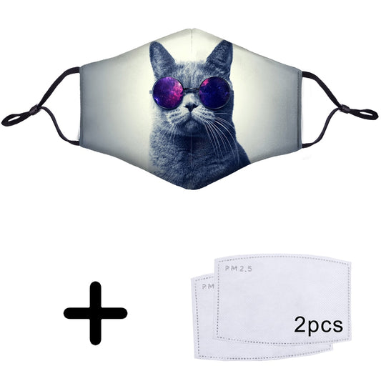 Masque tissu pour chat