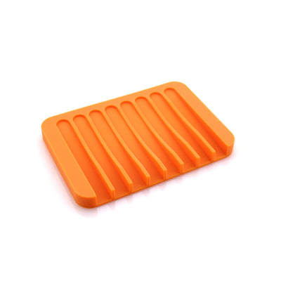Porte savon silicone orange
