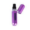 flacon de parfum vide rechargeable violet