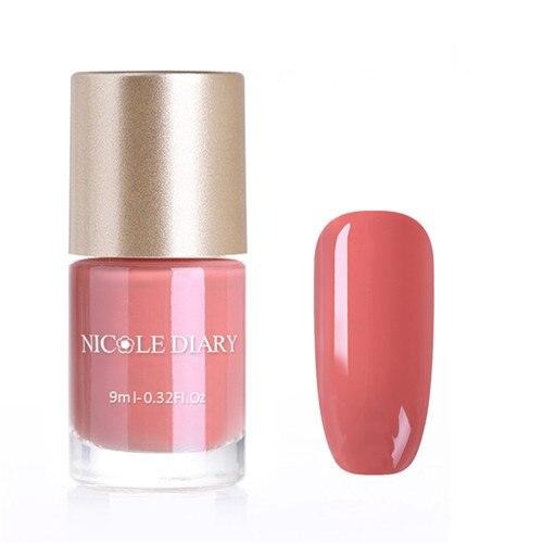 Vernis a ongle rose corail