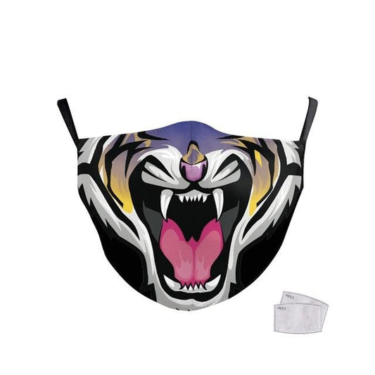 Masque imprimé tigre