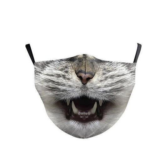 Masque avec filtre chat