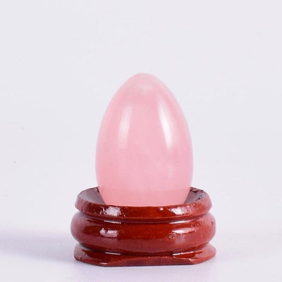 Oeuf de yoni quartz rose