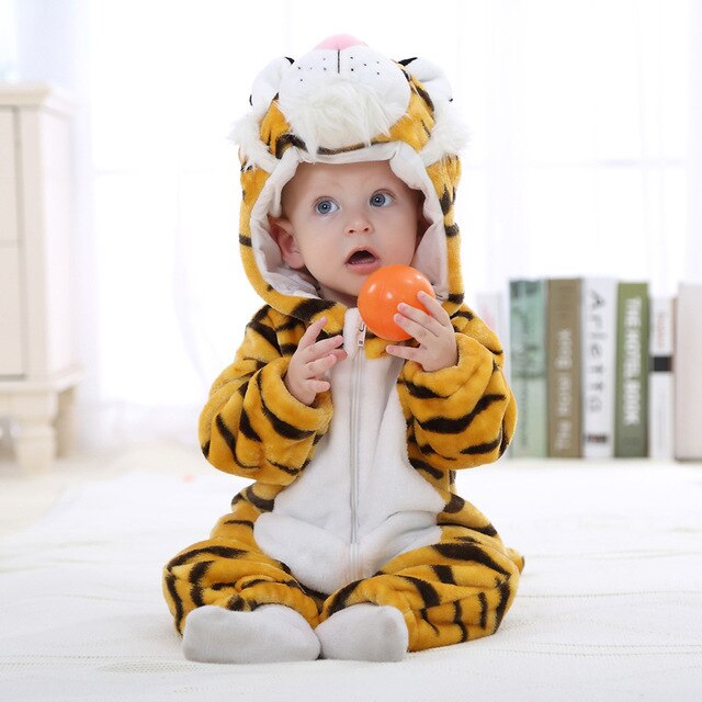 Pyjama bébé tigre