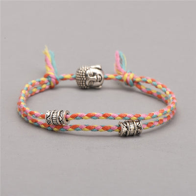 Bracelet corde tibetain