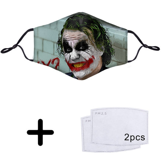 Masque imprimé joker