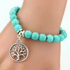 Bracelet turquoise arbre de vie