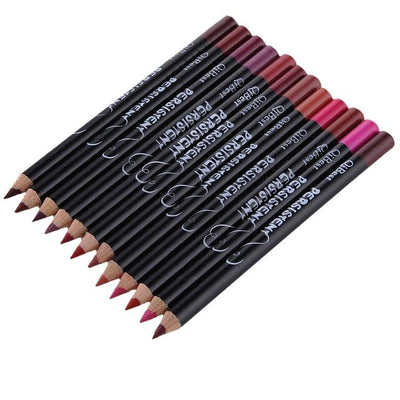 Kit de 12 crayons à lèvres