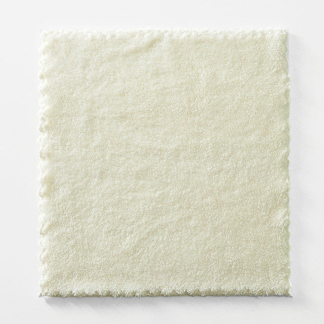 Serviette de visage en microfibre absorbante 25x25cm, petite serviette  carrée pour nouveau-né, mouchoir doux pour [F1EDBF9] - Cdiscount Maison