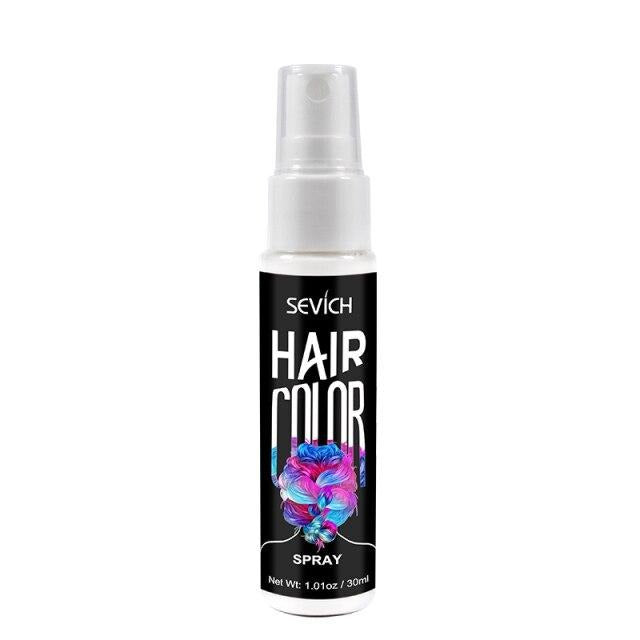 Spray colorant cheveux