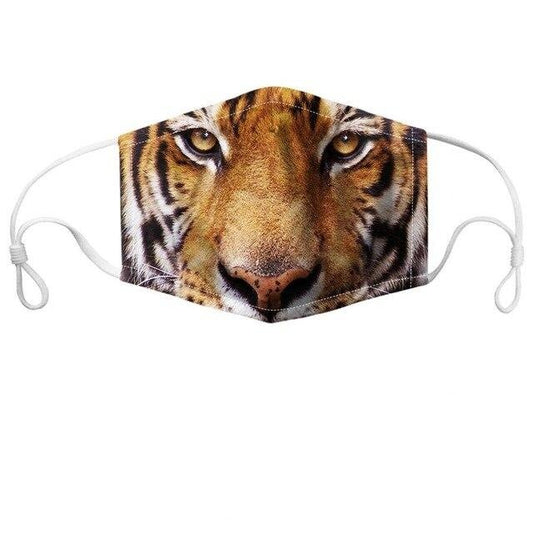 Masque protecteur tissu tigre